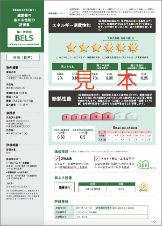 BELS評価イメージ