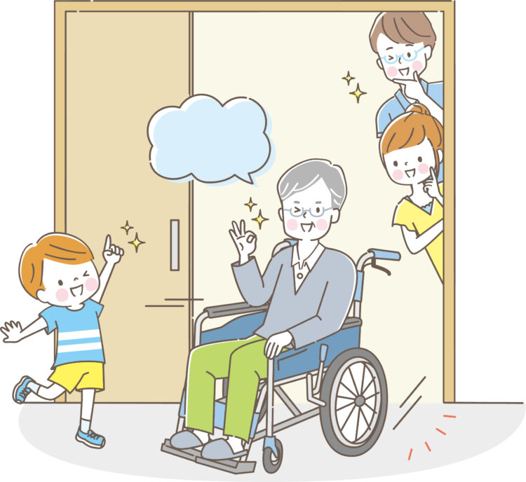 バリアフリー住宅のイメージ