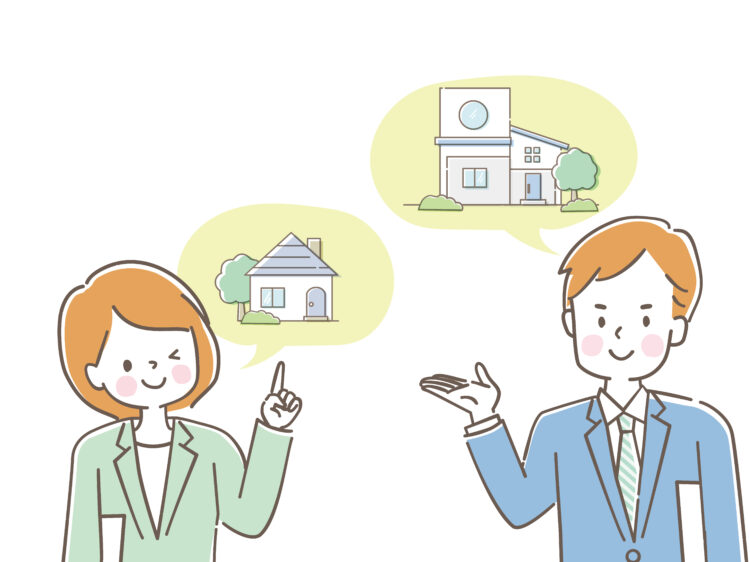不動産屋のイメージ